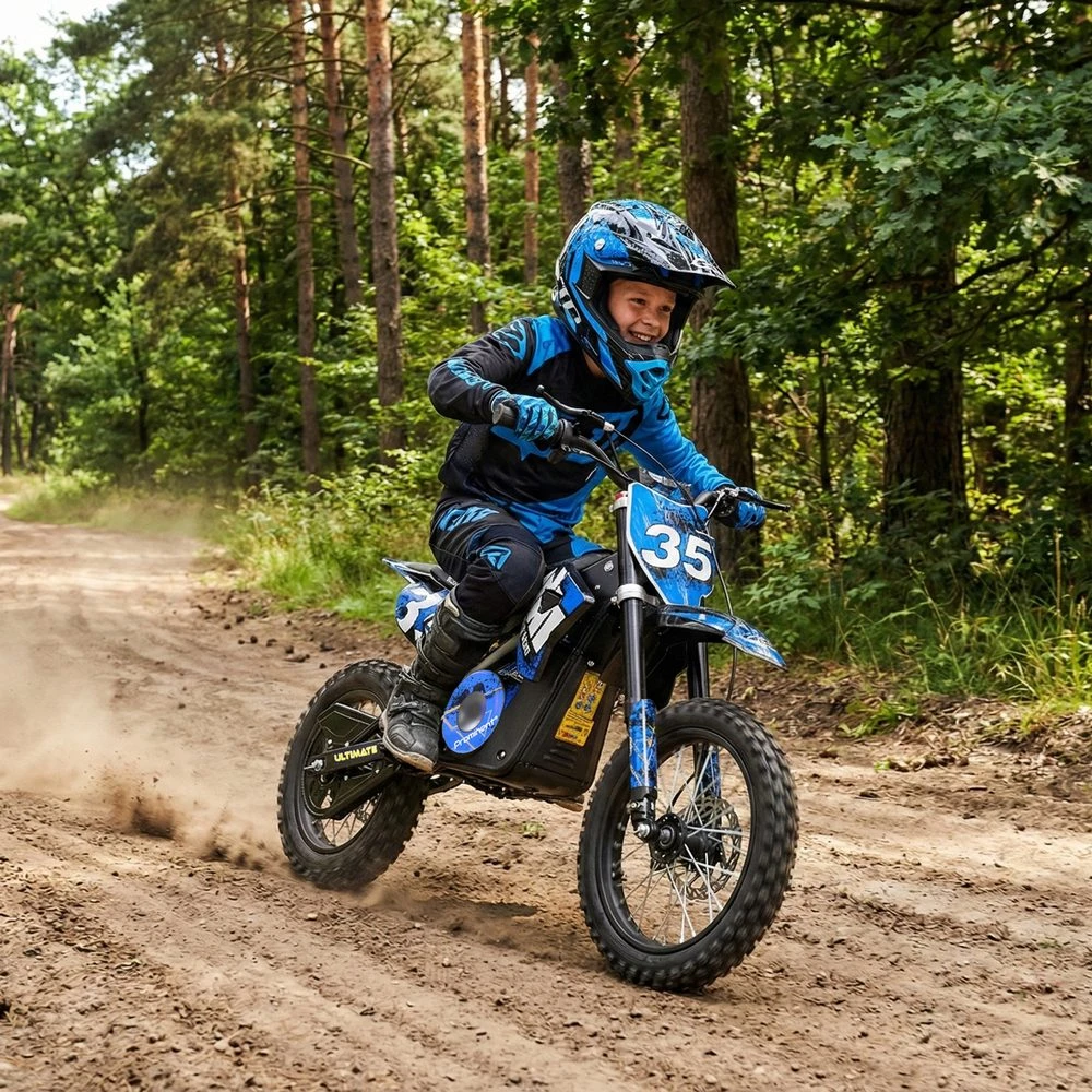 Akumuliatorinis motociklas HECHT 59150 Mėlynas, 500 W