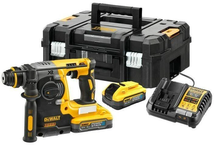 Dewalt eWalt SDS+ 18 V ličio jonų 2 x 5,0 Ah akumuliatorinis perforatorius [DCH273H2T-QW]