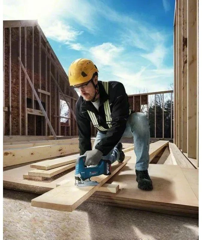Bosch siaurapjūklis GST 185-LI 18 V be akumuliatoriaus ir kroviklio