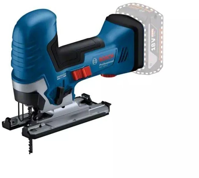 Akumuliatorinis siaurapjūklis Bosch GST 185-LI Professional; 18 V (be akumuliatoriaus ir pakrovėjo)
