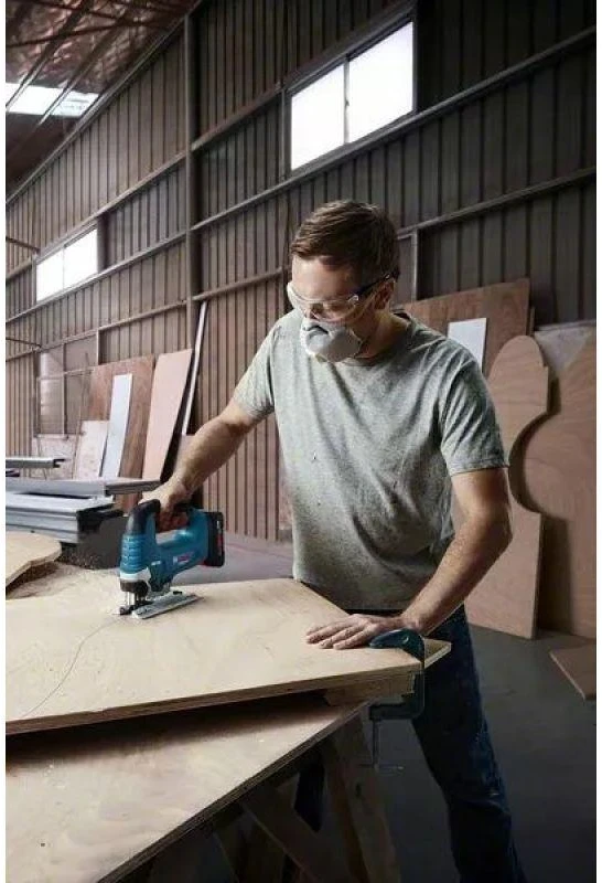 Bosch siaurapjūklis GST 185-LI 18 V be akumuliatoriaus ir kroviklio