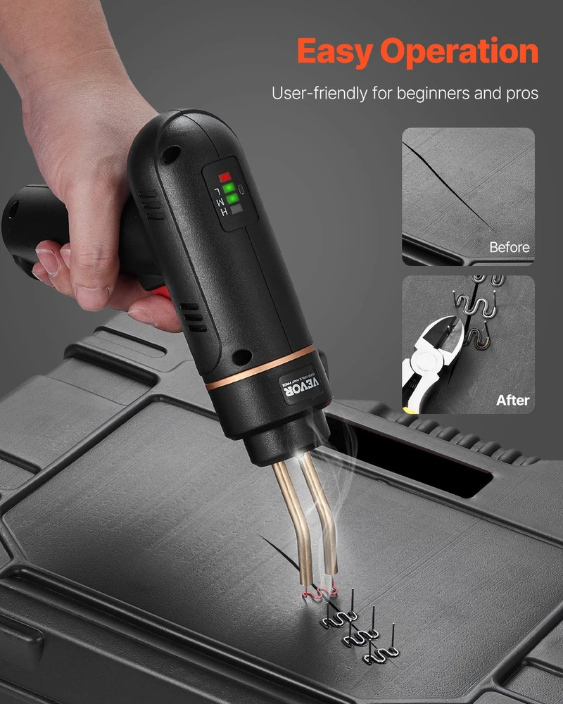 VEVOR Belaidis plastiko suvirinimo įrankis 120W rinkinys