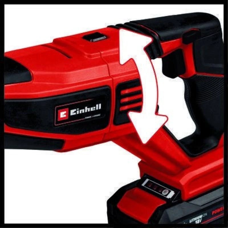 Tiesinis pjūklas Einhell TE-AP 18/28 Li BL 18V be akumuliatoriaus ir kroviklio