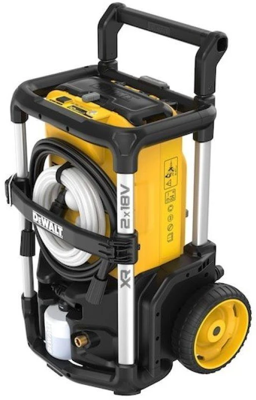 Dewalt aukšto slėgio plovykla DCMPW1600N 2x18V, max 110bar, be akumuliatoriaus ir kroviklio