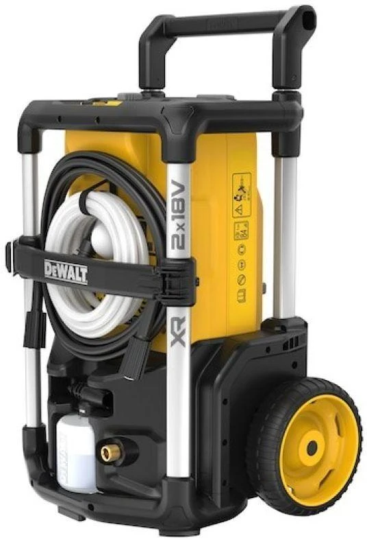 Dewalt aukšto slėgio plovykla DCMPW1600N 2x18V, max 110bar, be akumuliatoriaus ir kroviklio