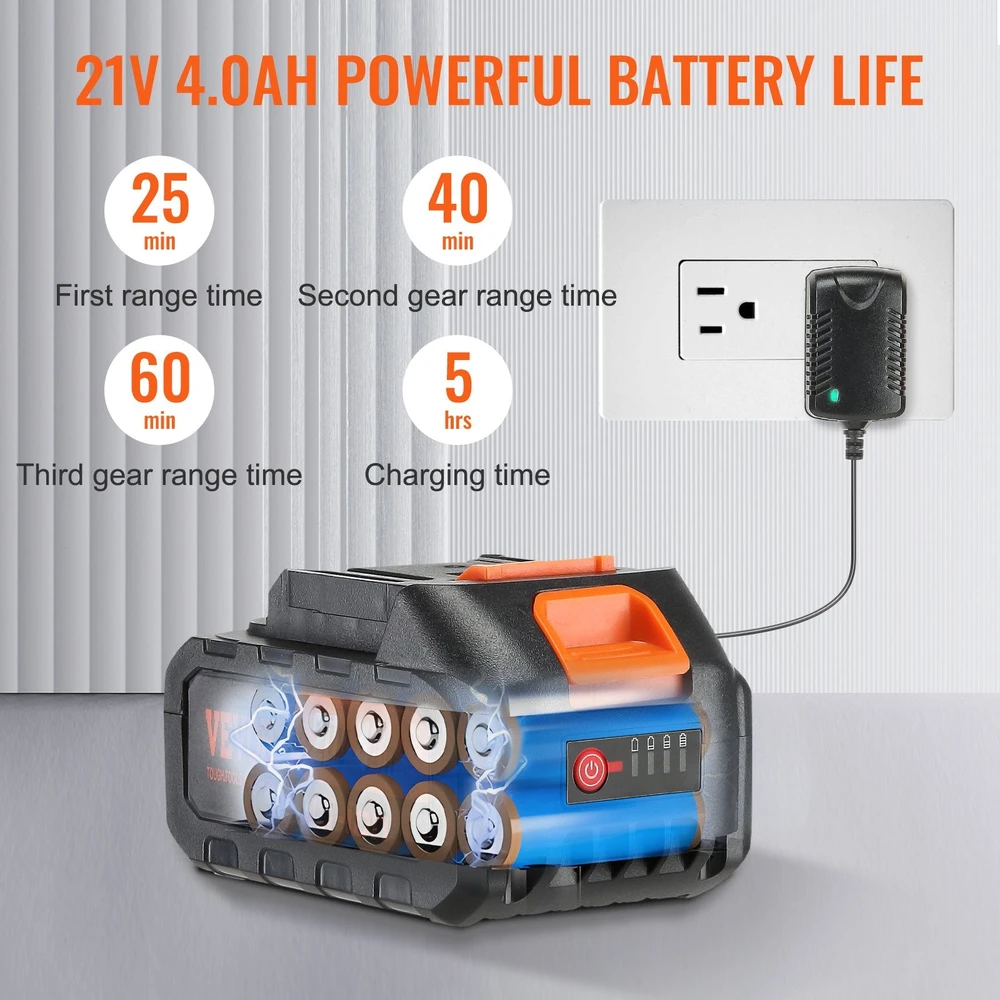 Elektrinis aukšto slėgio ploviklis VEVOR 652 PSI 6 in1
