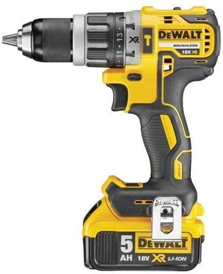 DEWALT smūginis gręžtuvas suktuvas DCD796P2, 70Nm, 2x5.0Ah