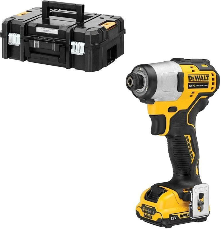 DEWALT smūginis suktuvas DCF801N 12V 163Nm be akumuliatoriaus ir kroviklio