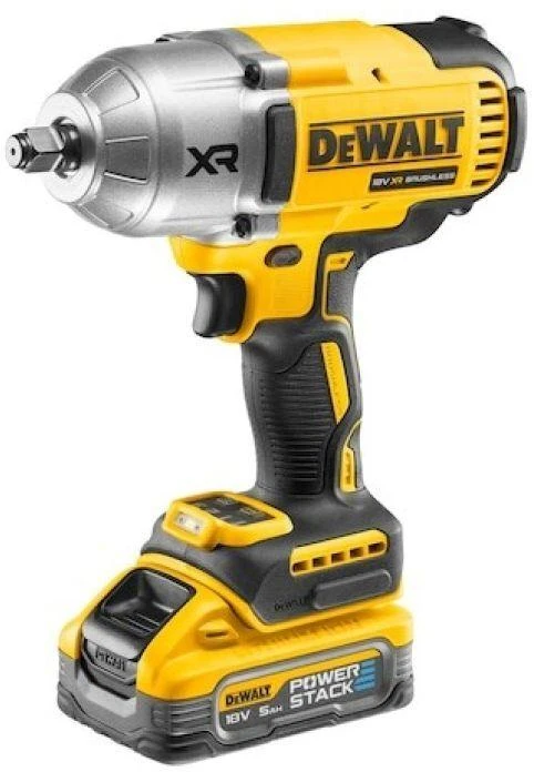 Smūginis veržliasūkis DeWalt DCF900H2T-QW; 18 V; 2x5,0 Ah akum.