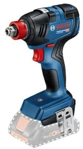 Smūginis veržliasūkis Bosch GDX 18V-200; 18 V (be akumuliatoriaus ir pakrovėjo)