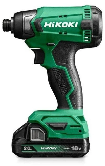 HIKOKI IMPACT Driver 18V-140Nm 2x2.0Ah CASE WH18DAWCZ