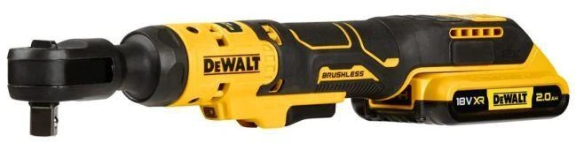 Grzechotka DEWALT terkšlė 18V 1/2" 95Nm 1x2,0Ah KREPŠYS DCF512D1