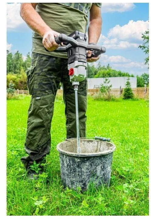 Graphite Mieszarka Bešepetis akumuliatorinis maišytuvas „Energy+ 18V“, greitis: I: 250–400 min-1, II: 350–650 min-1