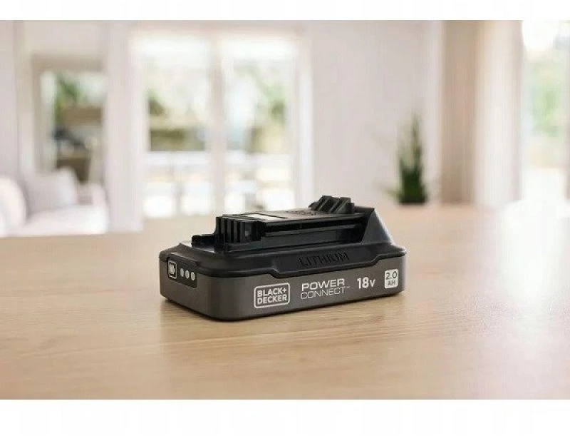 Black & Decker juodas+decker Juodas+DECKER 18V 2.0Ah battery BDL2018S