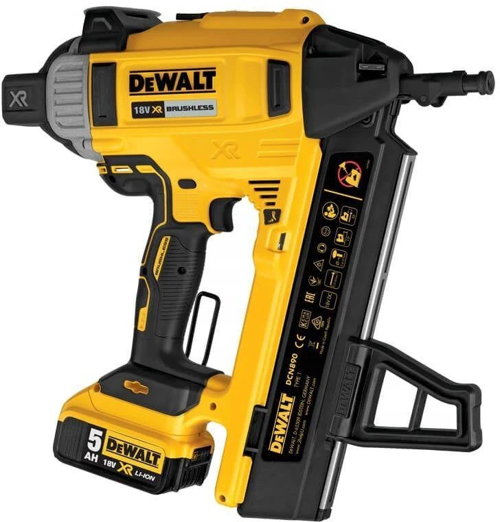 DEWALT akumuliatorinė viniakalė betonui DCN890P2 18V 13-57mm 2x5.0Ah