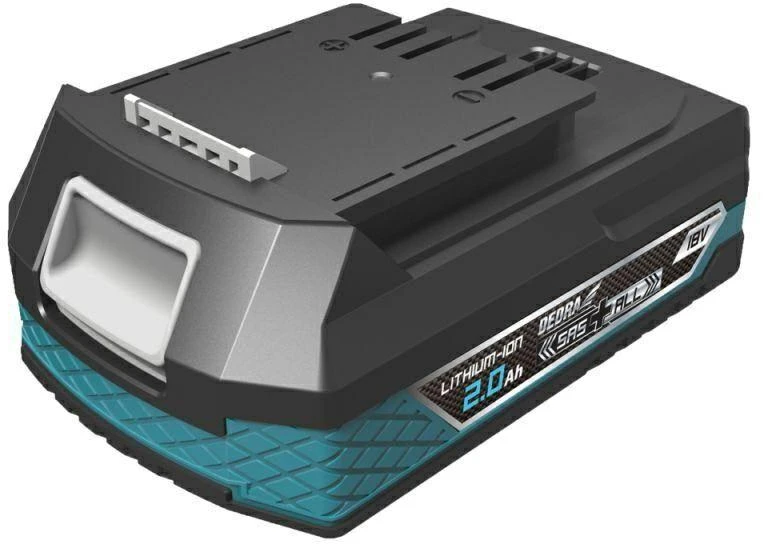 Dedra akumuliatorius 2,0Ah 18V Li-Ion SAS+ALL