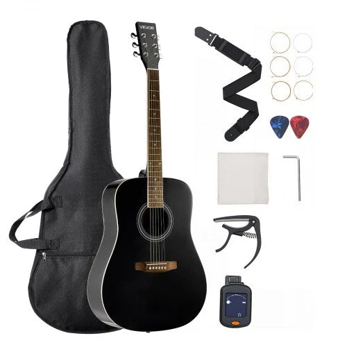 VEVOR Drednoto akustinė gitara 104 cm rinkinys