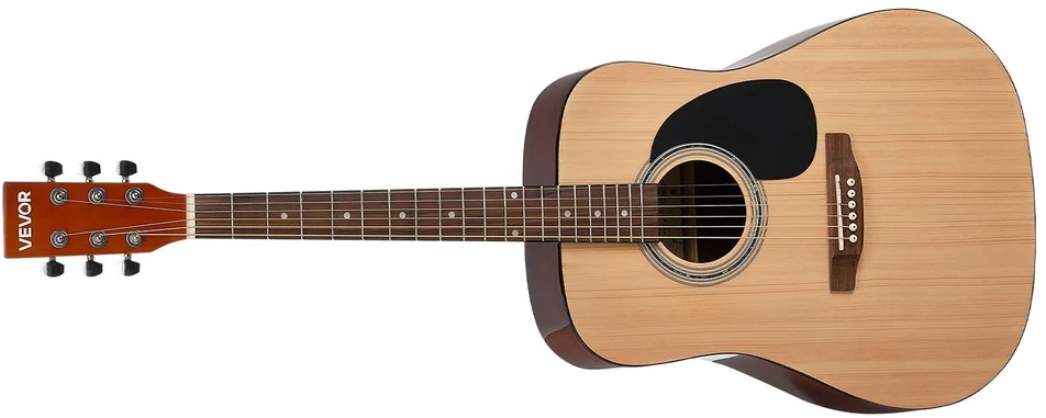 VEVOR 41 in Dreadnought akustinė gitara komplektas pradedantiesiems