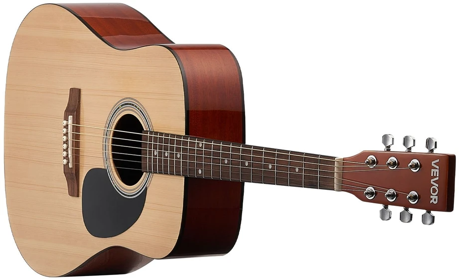 VEVOR 41 in Dreadnought akustinė gitara komplektas pradedantiesiems