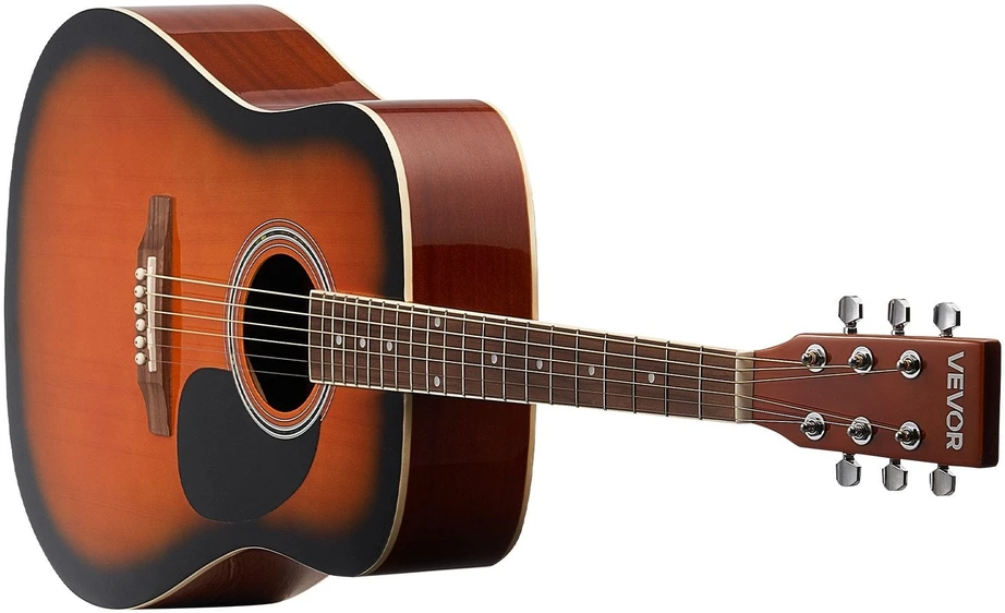 VEVOR 41 colių dreadnought akustinė gitara pradedantiesiems