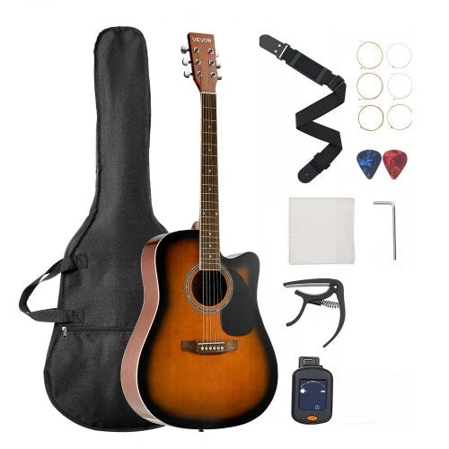 VEVOR 41 colių akustinė gitara pradedantiesiems
