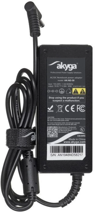 Akyga AK-ND-58 mobile device charger Indoor Juodas