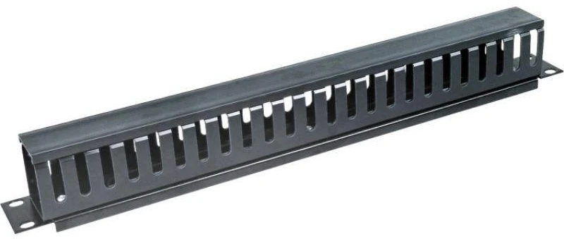 Alantec PK008 kabelių organizatorius Kabelių dėžutė Sieninis Juodas