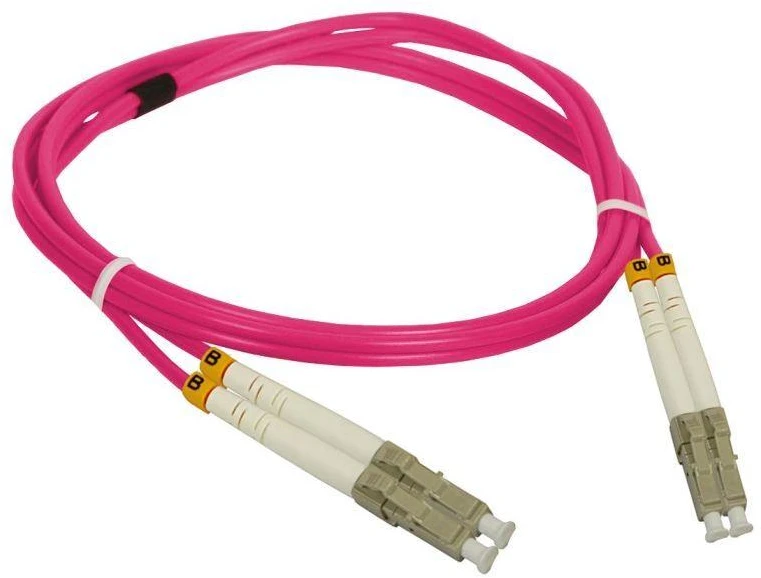 „a-lan Alantec FOC-LCLC-5MMD-1-4 InfiniBand/šviesolaidinis kabelis 1 m LC violetinis