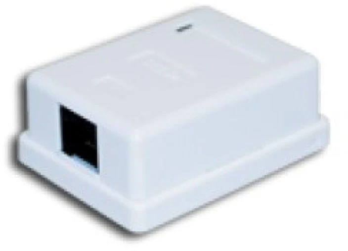 Alantec A-LAN GN005 tinklo jungiamoji dėžutė Cat5e, balta