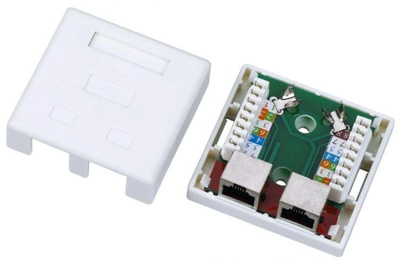 Alantec GN004 laidų jungtis RJ45 Baltas