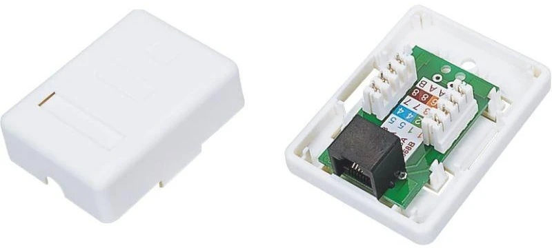 Tinklo Jungtis - Alantec GN001 RJ45 Balta