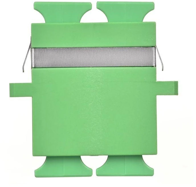 Alantec FOA-SCA-SMD šviesolaidinis adapteris SC/APC juodas, žalias 1 vnt.