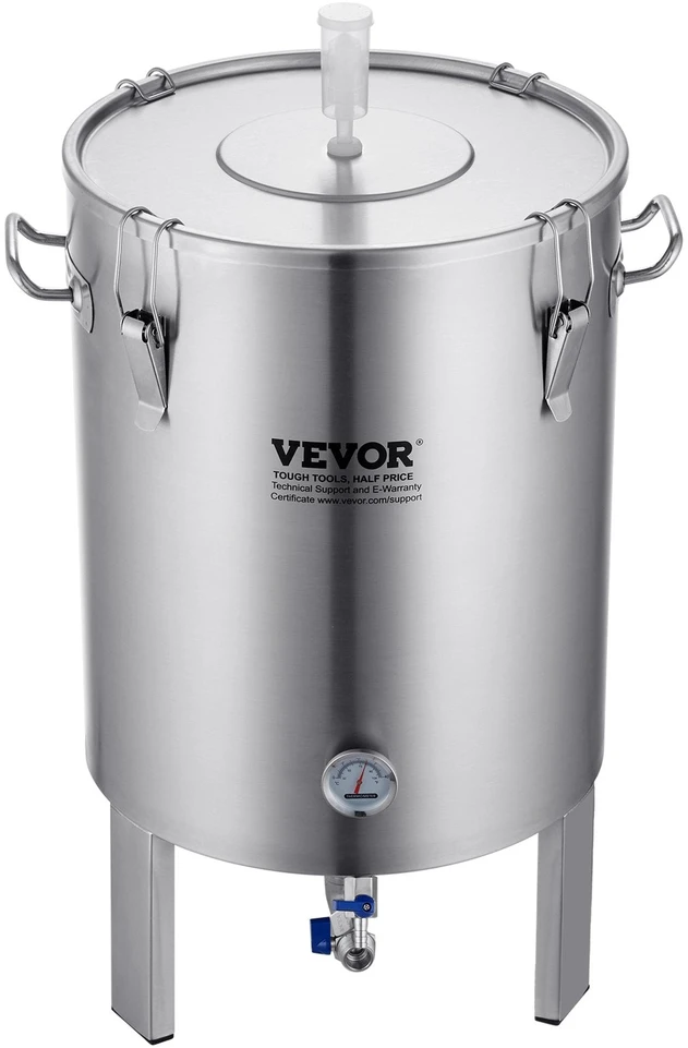 VEVOR 304 nerūdijančio plieno alaus fermentatorius 60 L