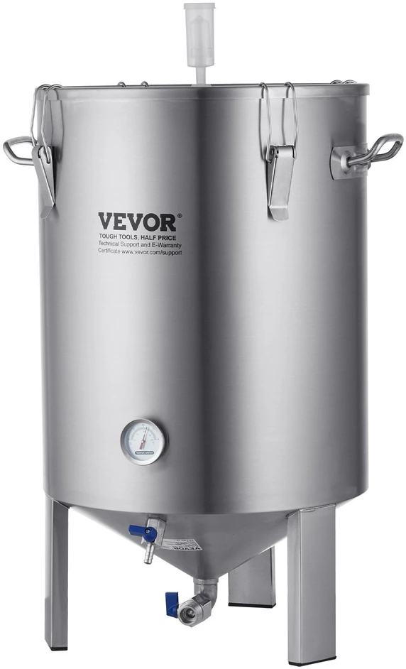 VEVOR 304 nerūdijančio plieno alaus fermentatorius 60 L