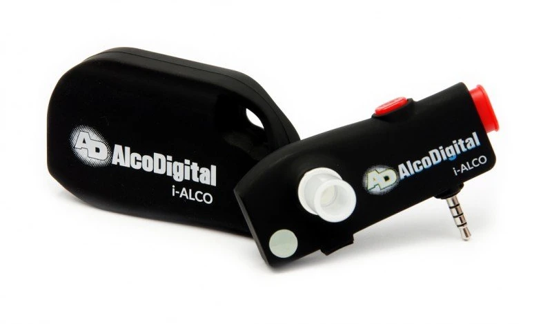 „AlcoDigital i-ALCO“ – elektrocheminis alkotesteris išmaniesiems telefonams („Android“ / „iOS“)