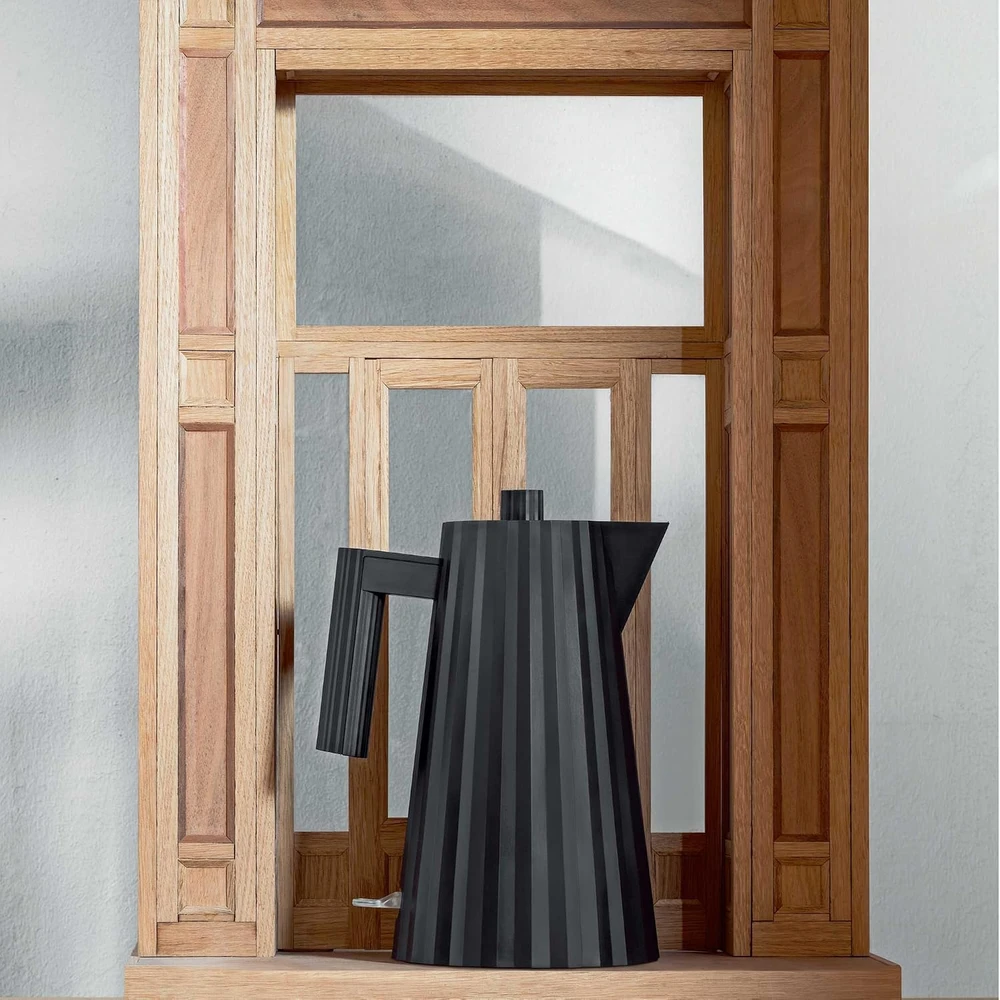 Elektrinis virdulys Alessi Plisse Juodas, 1.7 l