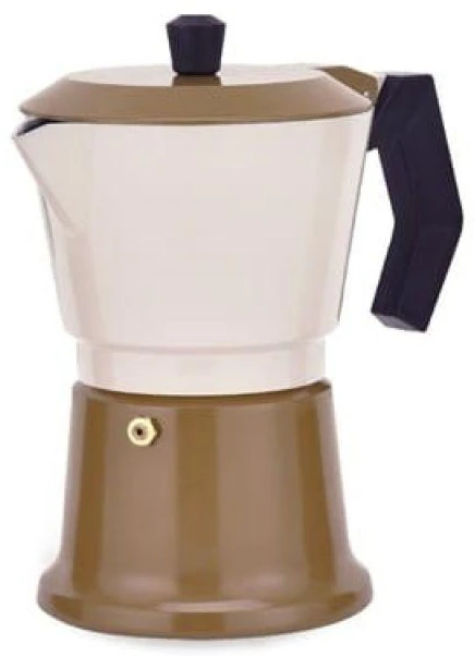 Aliuminio moka pot MR-1657-6-BEIGE MAESTRO