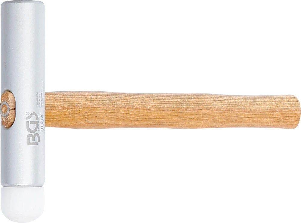 ALIUMININIS / PLASTIKINIS PLAKTUKAS | ITIN ILGA GALVUTĖ | Ø 30 MM | 300 G (6664)