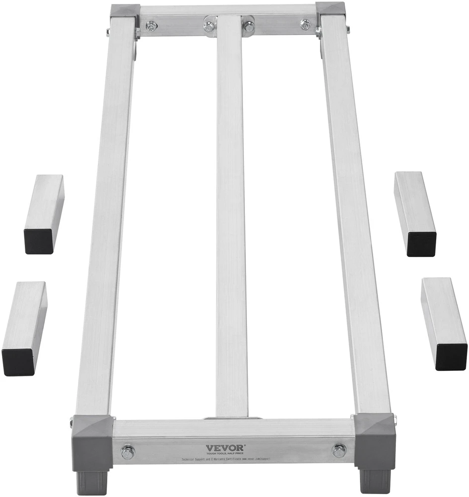 VEVOR Aliumininė dunnage lentyna 122 x 36 cm