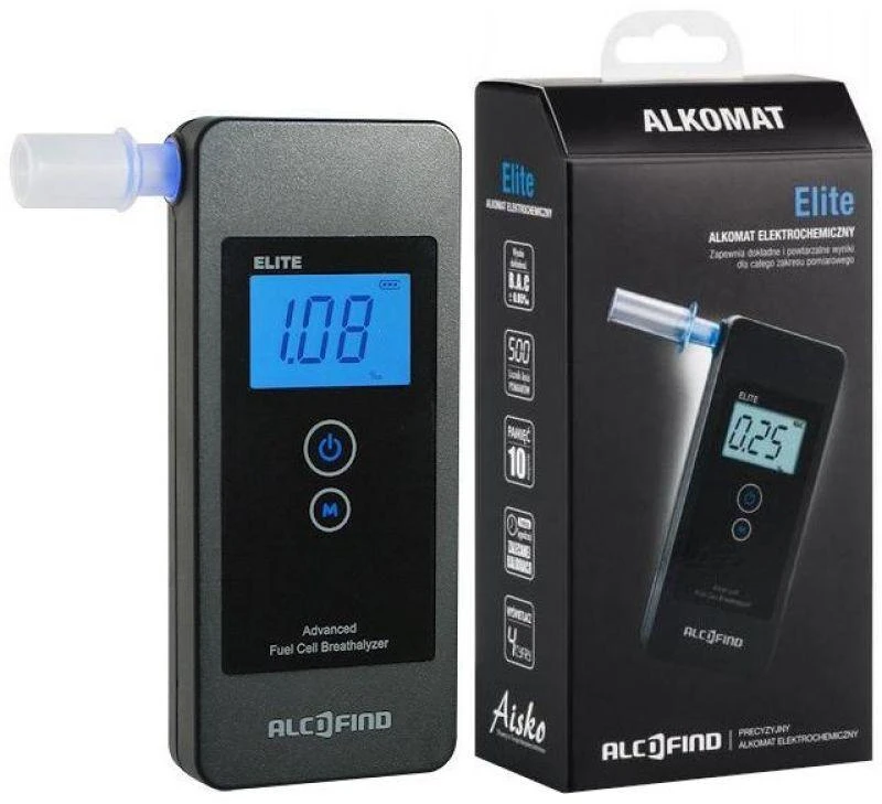 Alkotesteris HI-TECH MEDICAL ALCOFIND ELITE (elektrocheminis)