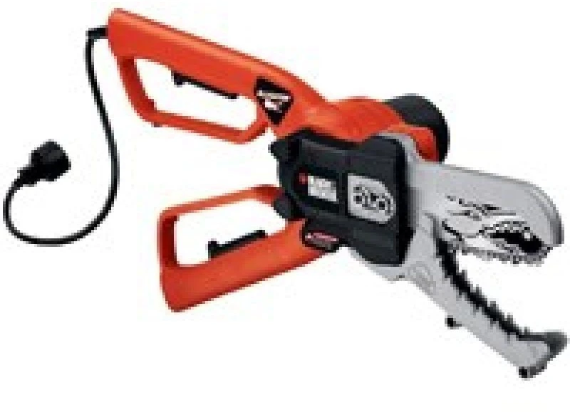 Black & Decker Juodas + DECKER GRANDININIS PJŪKLAS ALLIGATORIUS 550W 15cm