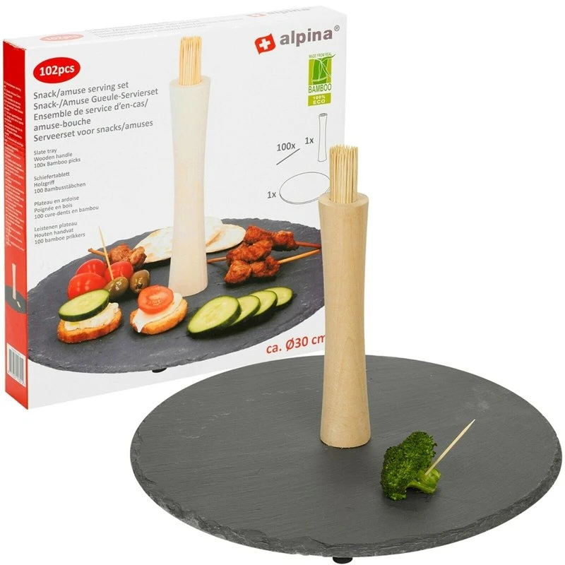 Alpina - Užkandžių serviravimo rinkinys 30 cm