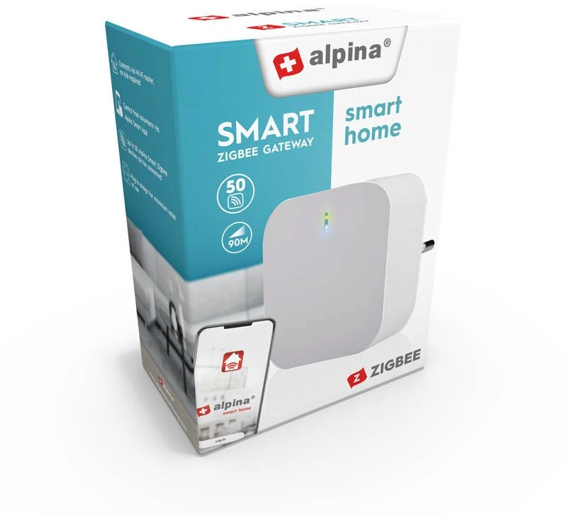 „Alpina“ – „Zigbee“ šakotuvo šliuzas šio standarto įrenginiams prijungti