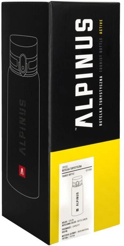 Alpinus Trysil 650 ml Active tritan butelis UZ11056