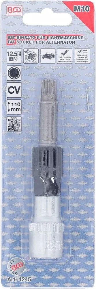 ALTERNATORIAUS ANTGALIS | 12,5 MM (1/2") KVADRATINĖ JUNGTIS | T-STAR (TORX) T50 (4240)