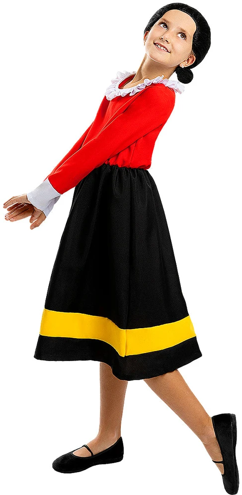 Alyvutės (Olive Oyl) kostiumas mergaitėms – Popeye