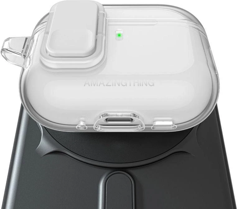 AmazingThing AirPods Pro 3 Minimalus Skaidrus Dėklas
