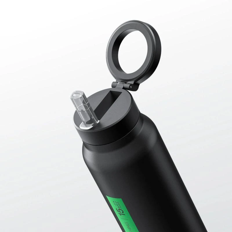 Gertuvė AmazingThing Sports Bottle with Magnetic Holder, MagSafe Compatible, 800ml - Juodas
