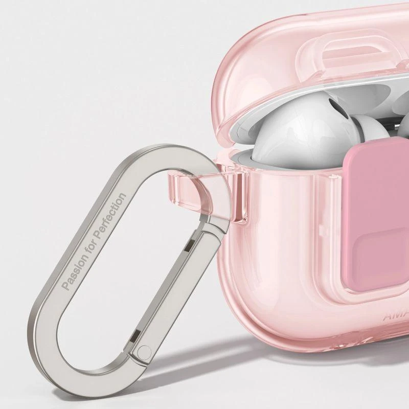 AmazingThing Minimalistinis dėklas skirtas AirPods Pro 3 - Rožinis