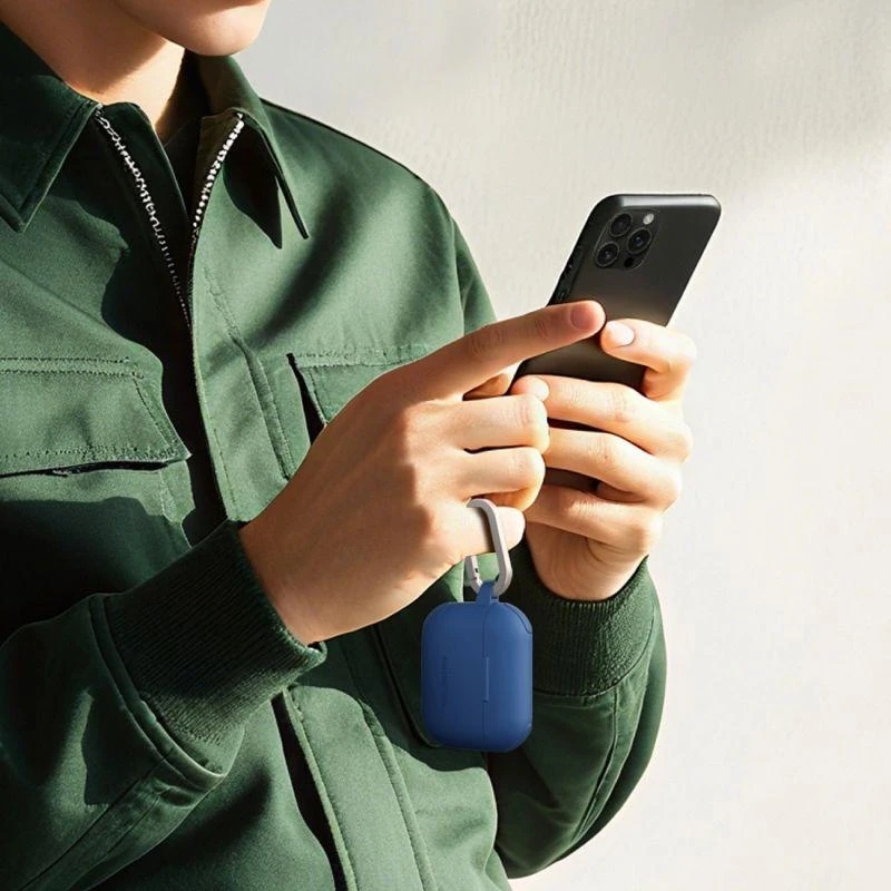 AmazingThing Omni Case Titan dėklas, skirtas AirPods Pro 3 - Mėlyna